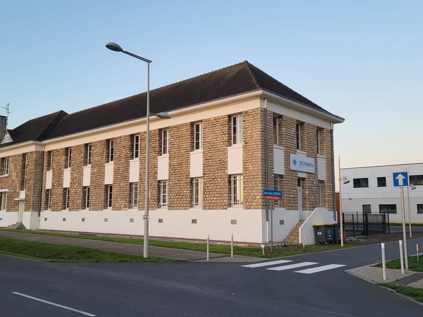 Bâtiment de STARNAV, quartier Koenig à Bretteville-sur-Odon